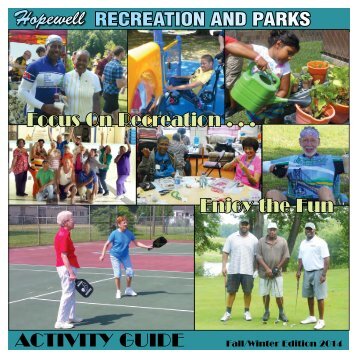 activity guide - the City of Hopewell Virginia