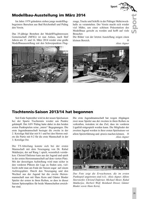 Gemeindereport November 2013 - Gemeinde Piding