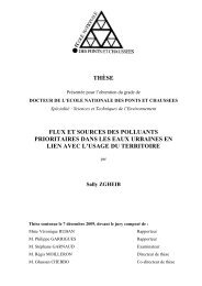 thÃ¨se flux et sources des polluants prioritaires dans les ... - LEESU