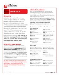 Media Kit - emarketer