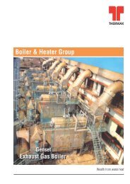 Boiler & Heater Group - Thermax