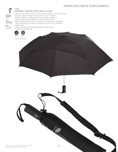 Since 1947 UMBRELLAS AND RAINWEAR 2013 - ShedRain