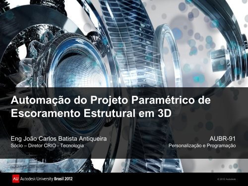 Apresentação do PowerPoint - Autodesk International Communities