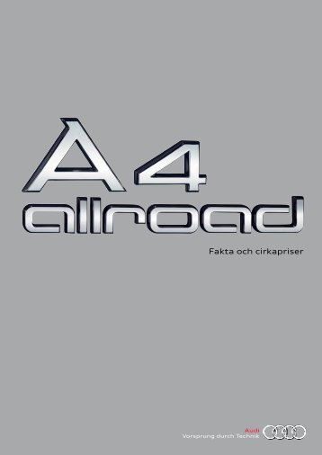 Audi A4 allroad - H-kan.se