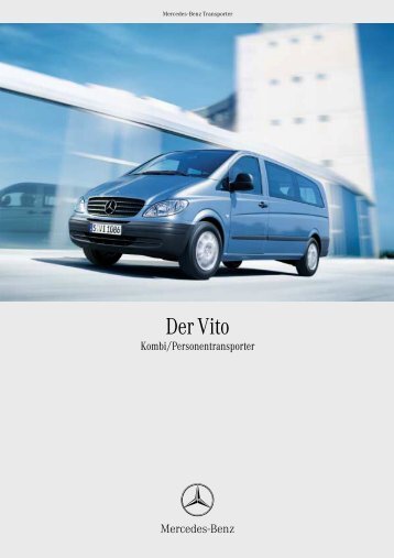 Der Vito - Mercedes Benz