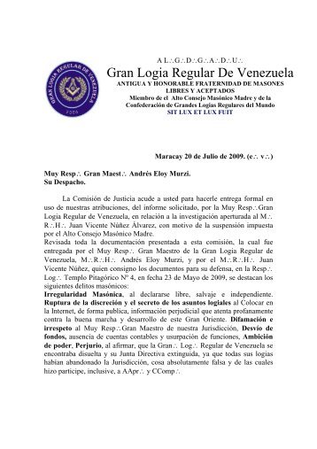 Gran Logia Regular De Venezuela