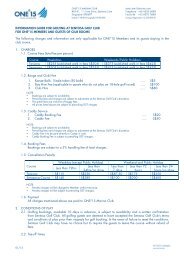 SGC Golf Booking Request Form and Info Guide - ONE°15 Marina ...