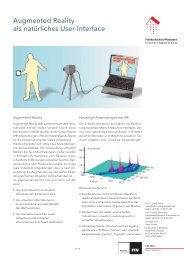 Augmented Reality als natÃƒÂ¼rliches User-Interface