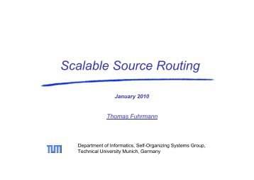 Scalable Source Routing
