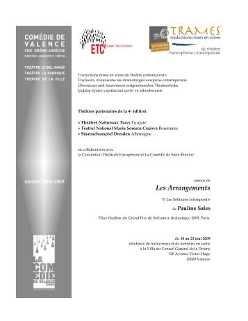 Les Arrangements - European Theatre Convention