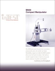 M500 Compact Manipulator Data Sheet - InTest Corporation