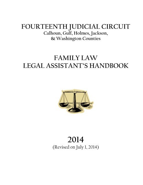 Legal Assistant Handbook - Outer Counties - Fourteenth Judicial ...