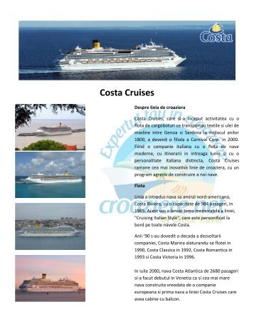 Costa Cruises - Croaziere.net