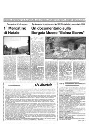 Leggi il Giornale - Comune di SANFRONT