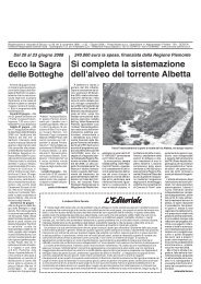 Leggi il giornale - Comune di SANFRONT