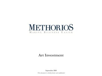 Art Investment - Methorios Capital