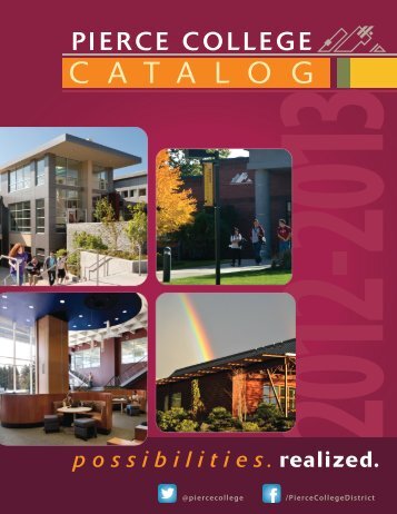 CATALO G - Pierce College - Ctc.edu
