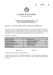 Provincia di Como - Comune di Novedrate