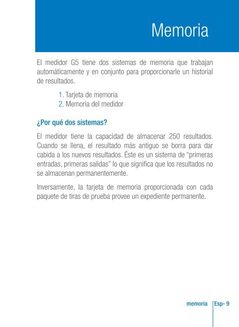 Manual del usuario -  National Diagnostic Products.