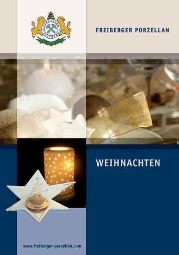 WEIHNACHTEN - Freiberger Porzellan