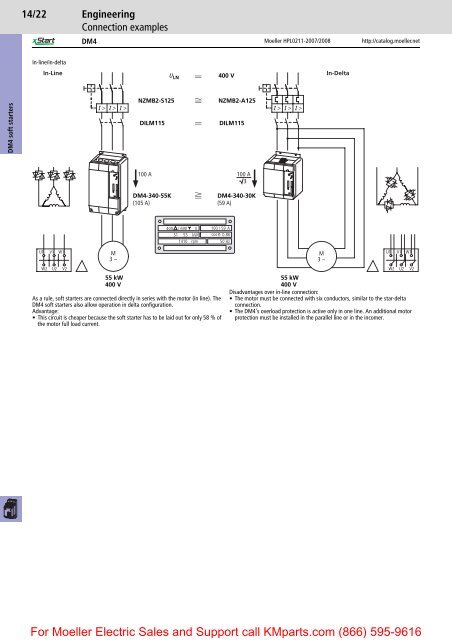 Soft starters DS and DM - Moeller Electric Parts