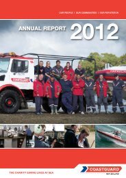 ANNUAL REPORT 2012 - Coastguard New Zealand