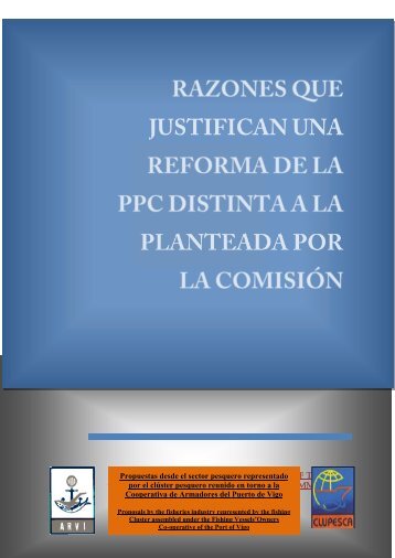 RAZONES QUE JUSTIFICAN UNA REFORMA DE LA PPC ... - Arvi