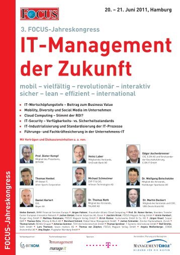 FOCUS IT-Management der Zukunft ... - Infomotion GmbH