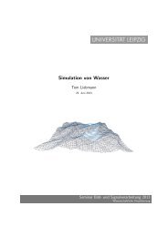 Simulation von Wasser - stinfwww