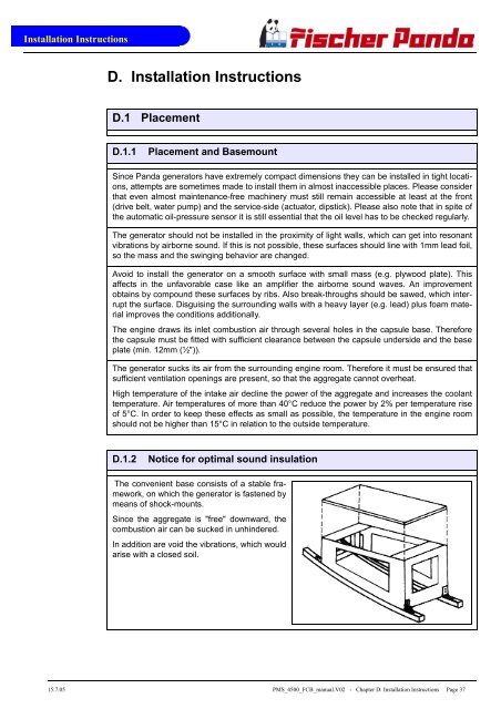 PMS 4500 FCB Manual - Ysebaert