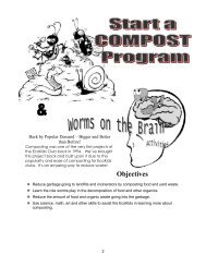 Start a Compost Program - EcoKids