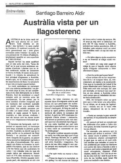 Desembre 1988 - Arxiu Municipal de Llagostera