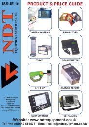 55291 NDT BROCHURE.indd - NDT Equipment