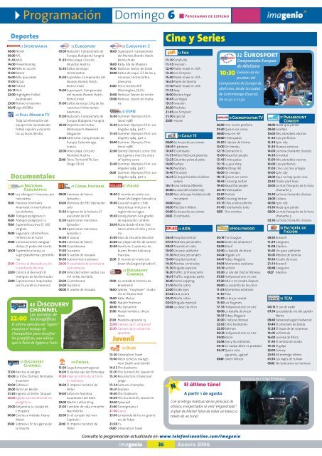 Revista de Imagenio Agosto 06 - ADSL Zone