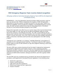 IND response team joins CERT - Indianapolis International Airport