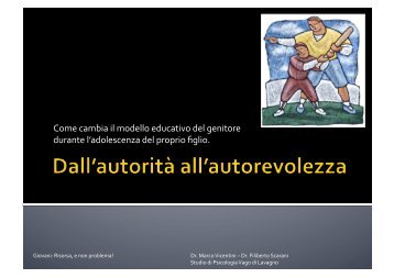 Come cambia il modello educativo del genitore ... - Marco Vicentini