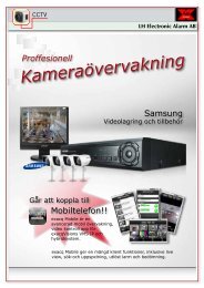 Proffesionell kameraÃ¶vervakning - LH Alarm