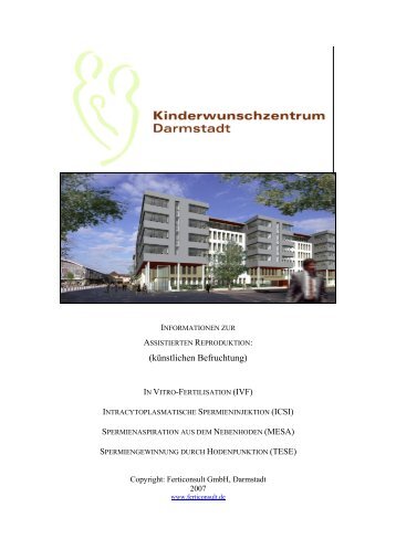 Große Broschüre - Kinderwunschzentrum Darmstadt