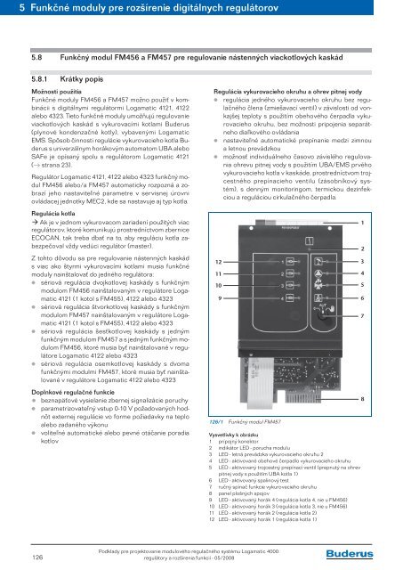 ModulovÃ½ regulaÄnÃ½ systÃ©m Logamatic 4000 RegulÃ¡tory a ... - Buderus