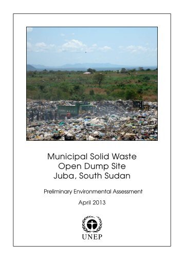 Municipal Solid Waste Open Dump Site Juba, South Sudan