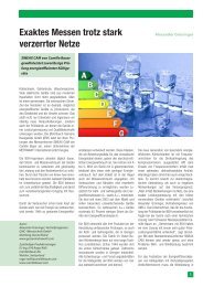 Exaktes Messen verzerrter Netze mit SINEAX CAM - GMC ...