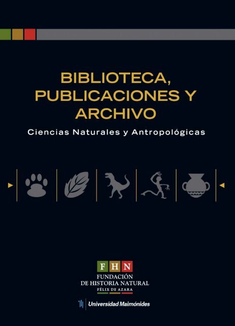 Untitled - Fundación de Historia Natural Félix de Azara