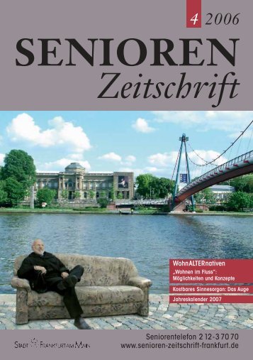 Die gesamte Ausgabe 4/2006 als pdf-Datei - Senioren Zeitschrift ...