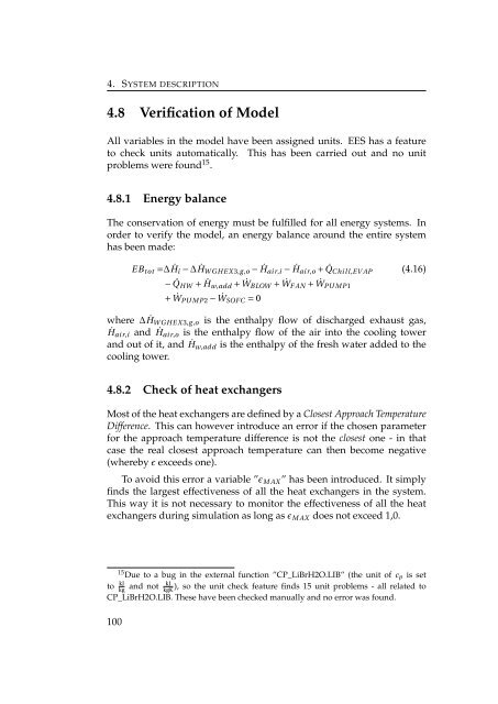 integration of solid oxide fuel cells and ... - Ea Energianalyse