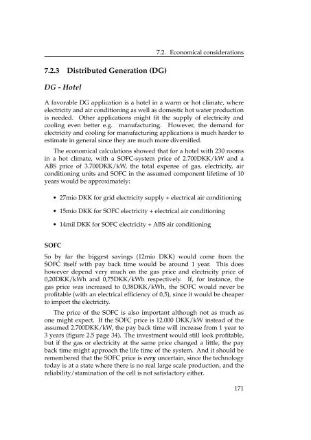 integration of solid oxide fuel cells and ... - Ea Energianalyse