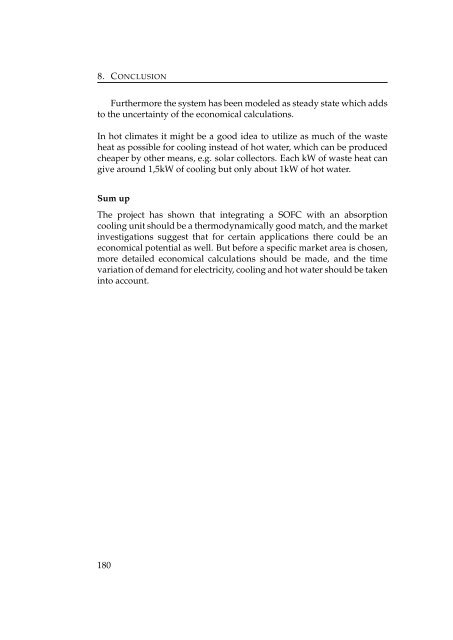 integration of solid oxide fuel cells and ... - Ea Energianalyse