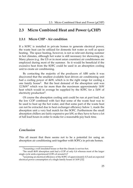 integration of solid oxide fuel cells and ... - Ea Energianalyse