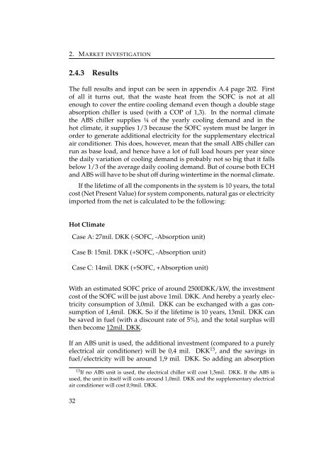 integration of solid oxide fuel cells and ... - Ea Energianalyse