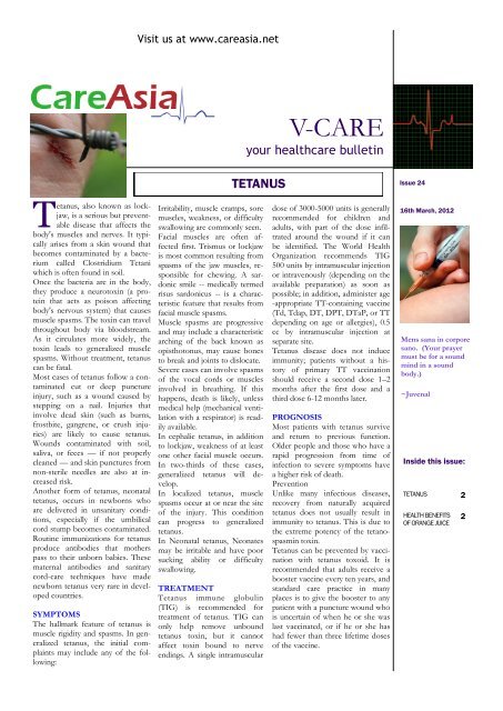 V-CARE - Vipulmedcorp.com