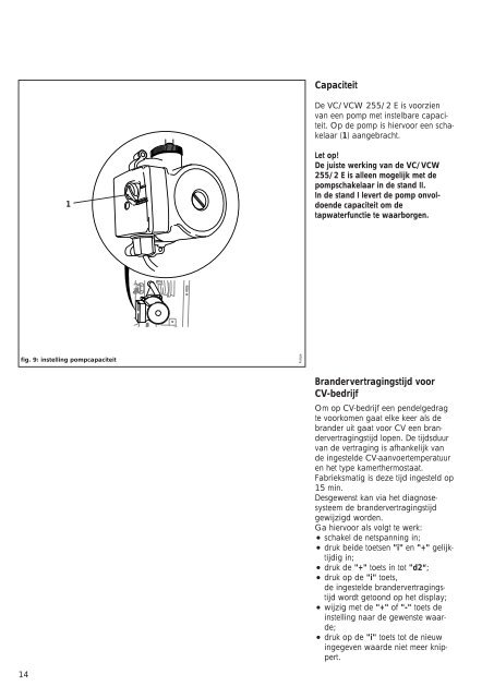 Thermocompact 2000 VC/VCW 255/2 E INSTALLATIEHANDLEIDING